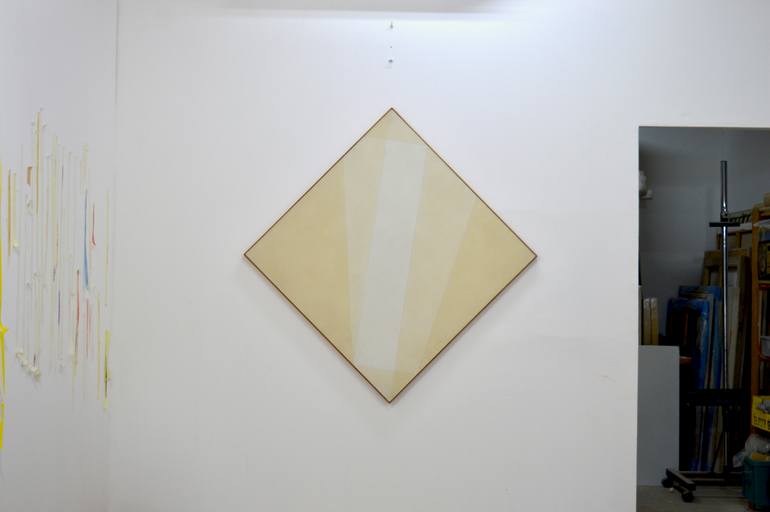 Original Color Field Painting Abstract Painting by Yohanan Delaunay-Israel