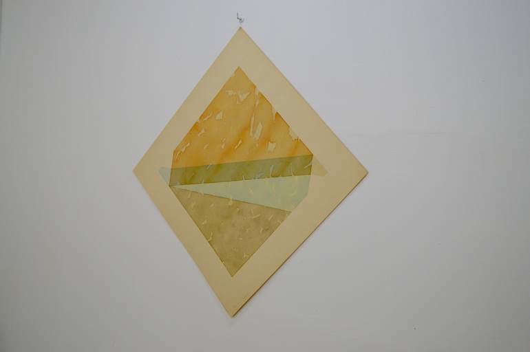 Original Abstract Painting by Yohanan Delaunay-Israel