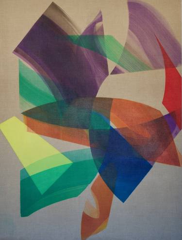 Print of Cubism Abstract Paintings by Yohanan Delaunay-Israel