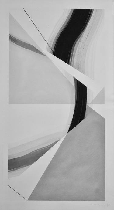 Print of Minimalism Abstract Drawings by Yohanan Delaunay-Israel