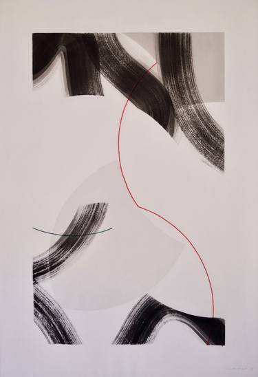 Print of Minimalism Abstract Drawings by Yohanan Delaunay-Israel