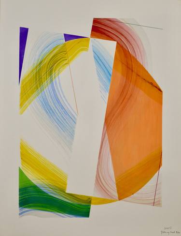 Print of Abstract Paintings by Yohanan Delaunay-Israel