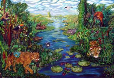 Original Nature Paintings by fernanda eva