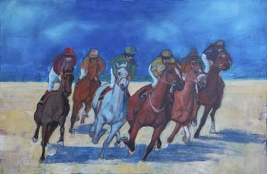 Print of Expressionism Horse Paintings by Georgina Dixon