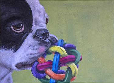 Original Dogs Paintings by Georgina Dixon