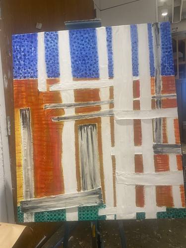 Original Abstract Expressionism Abstract Paintings by Esther Nash