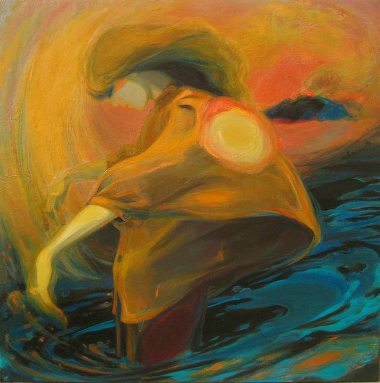 Original Expressionism Fantasy Paintings by Chenyang Liu