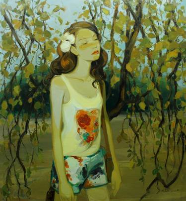 Print of Expressionism Health & Beauty Paintings by Chenyang Liu
