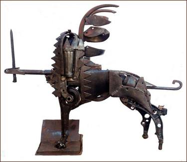 Original Animal Sculpture by Andrija Milovan