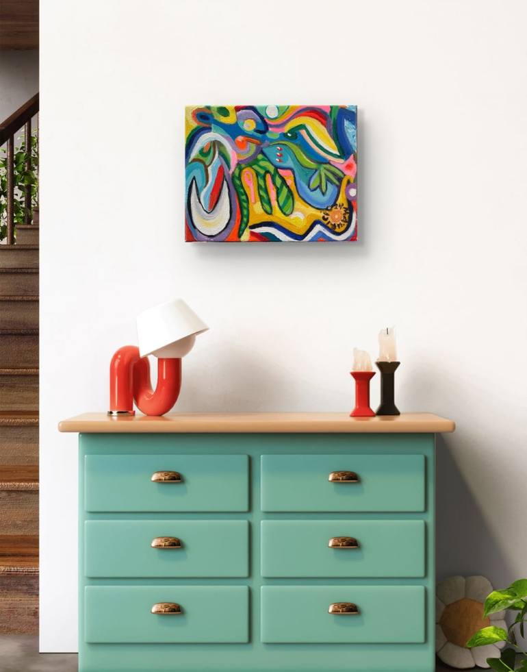 Original Abstract Painting by Mauricio Siller