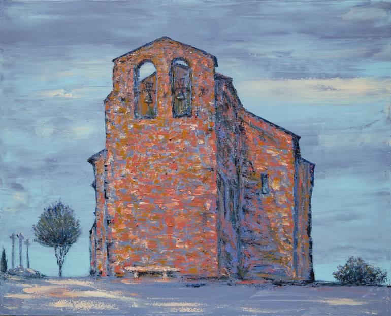 Print of Impressionism Architecture Paintings by Denis Kuvaiev Denkuvaiev