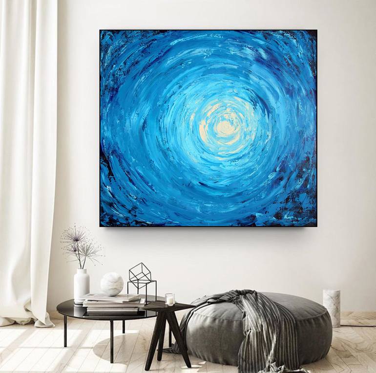 Original Abstract Painting by Denis Kuvaiev DenKuvaiev