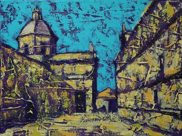 Original Architecture Paintings by Denis Kuvaiev DenKuvaiev