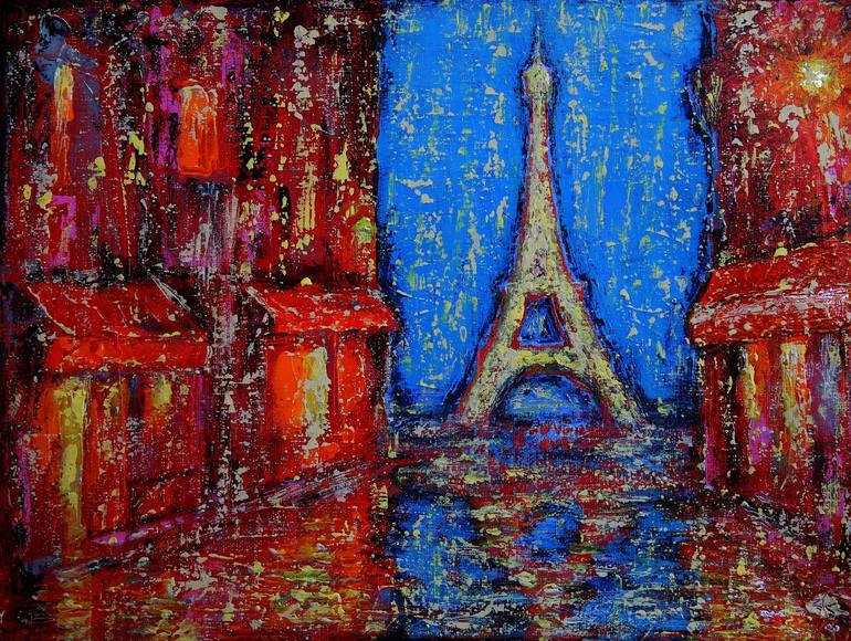 Print of Impressionism Travel Paintings by Denis Kuvaiev Denkuvaiev