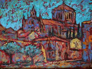 Original Architecture Paintings by Denis Kuvaiev DenKuvaiev