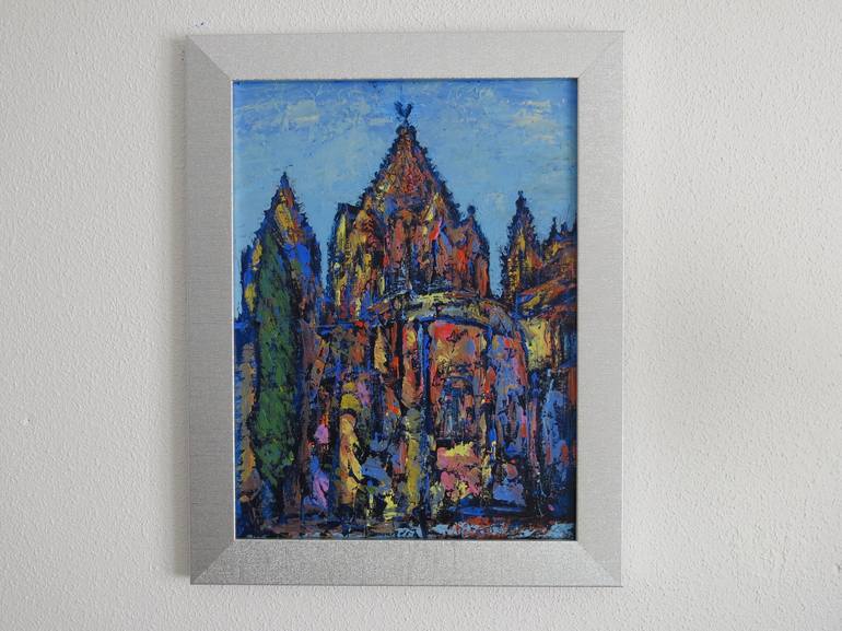 Original Architecture Painting by Denis Kuvaiev DenKuvaiev