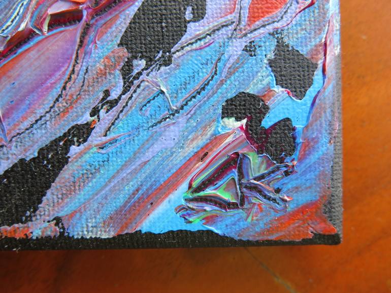 Original Abstract Expressionism Animal Painting by Denis Denkuvaiev