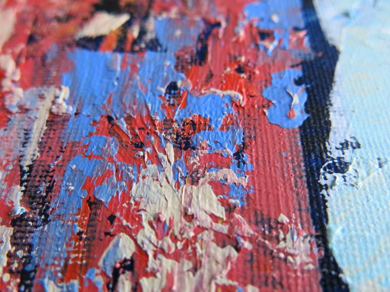 Original Documentary Architecture Painting by Denis Denkuvaiev