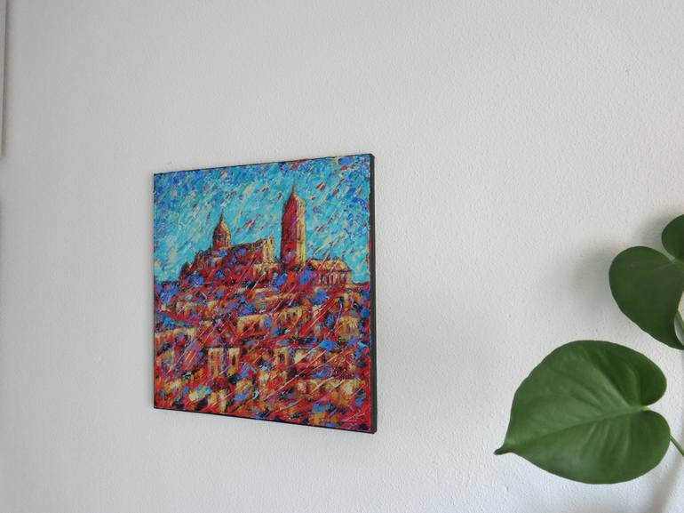 Original Architecture Painting by Denis Kuvaiev DenKuvaiev