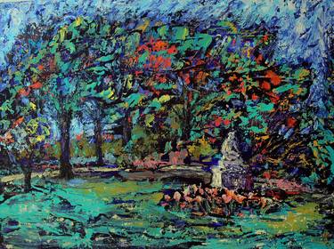 Print of Impressionism Botanic Paintings by Denis Kuvaiev DenKuvaiev