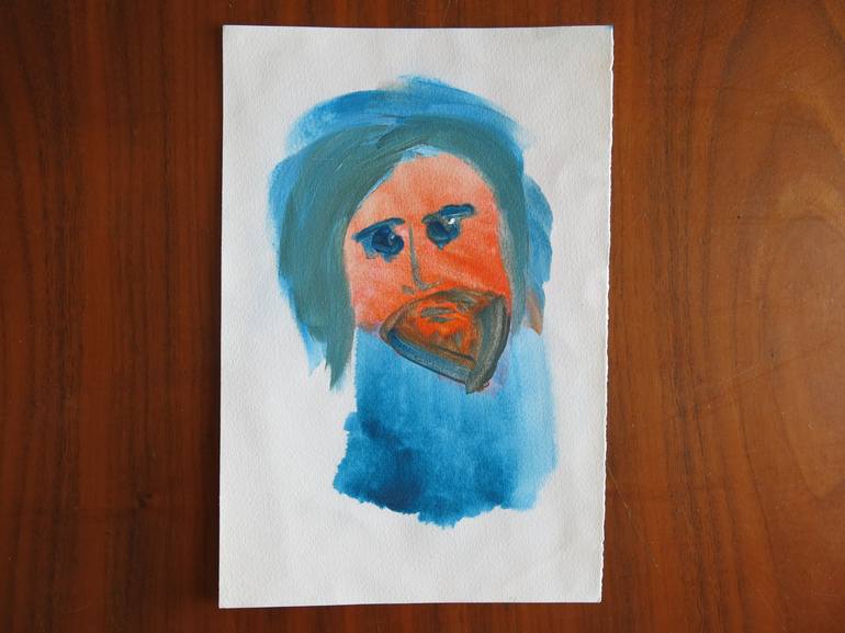 Original Portrait Painting by Denis Kuvaiev DenKuvaiev