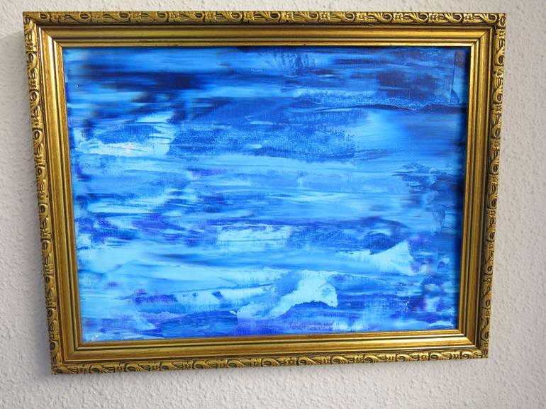 Original Abstract Expressionism Abstract Painting by Denis Kuvaiev DenKuvaiev