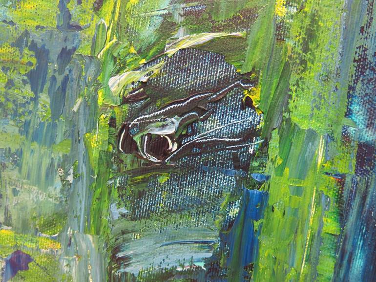 Original Impressionism Animal Painting by Denis Kuvaiev DenKuvaiev