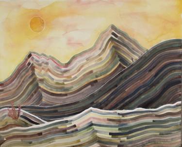 Original Expressionism Landscape Paintings by Heidi Lowell