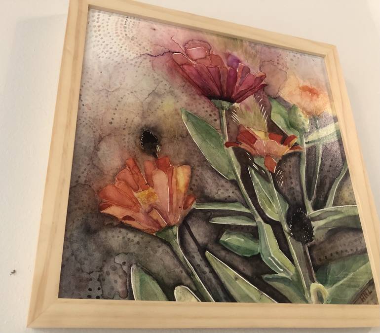 Original Fine Art Botanic Painting by Heidi Lowell