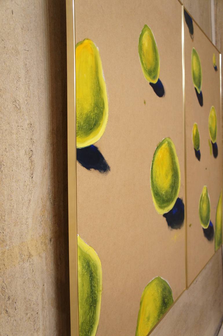 Original Abstract Expressionism Abstract Painting by Marina Aleksandrova