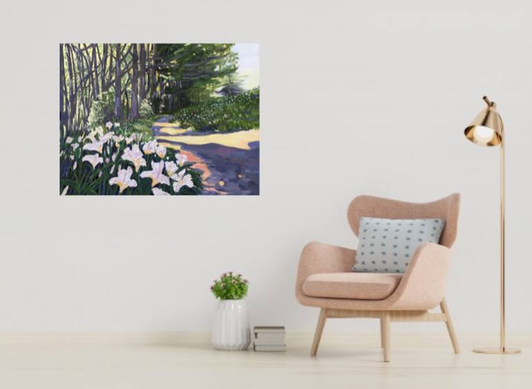 Original Impressionism Landscape Painting by Darcy Fitzpatrick