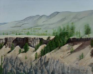 Original Realism Landscape Paintings by Bingyu Zou