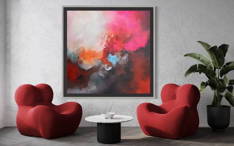 Original Painterly Abstraction Abstract Painting by Linda Lieffers