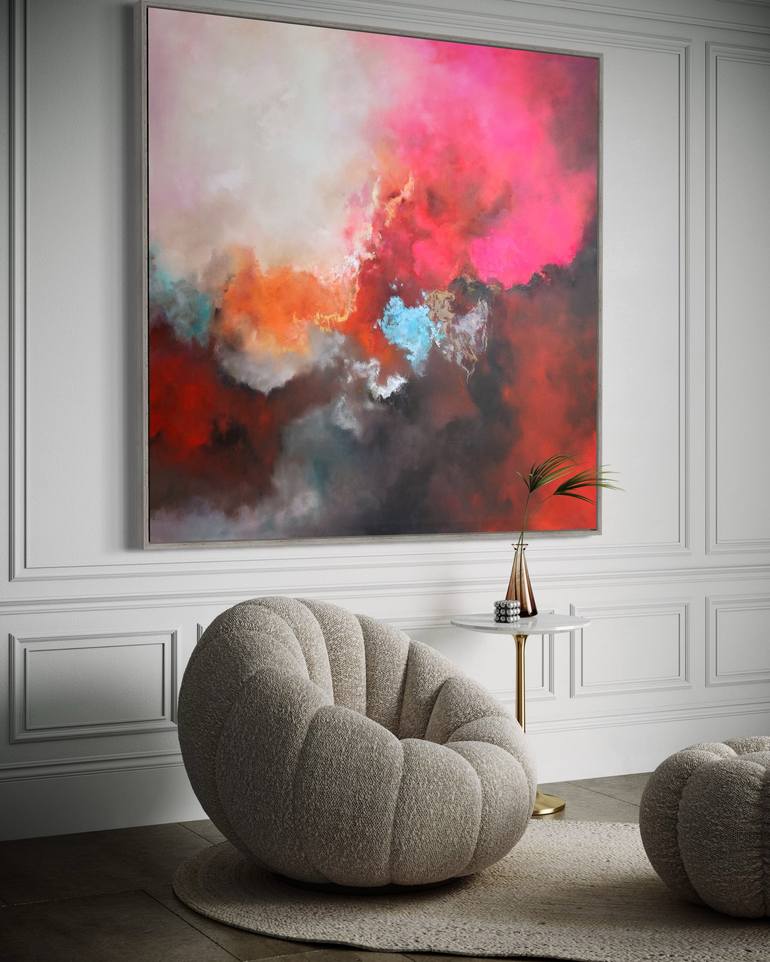 Original Painterly Abstraction Abstract Painting by Linda Lieffers