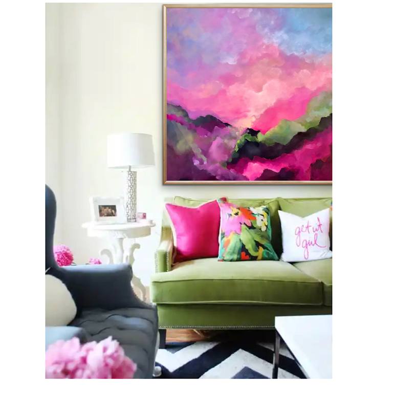 Original Abstract Painting by Linda Lieffers