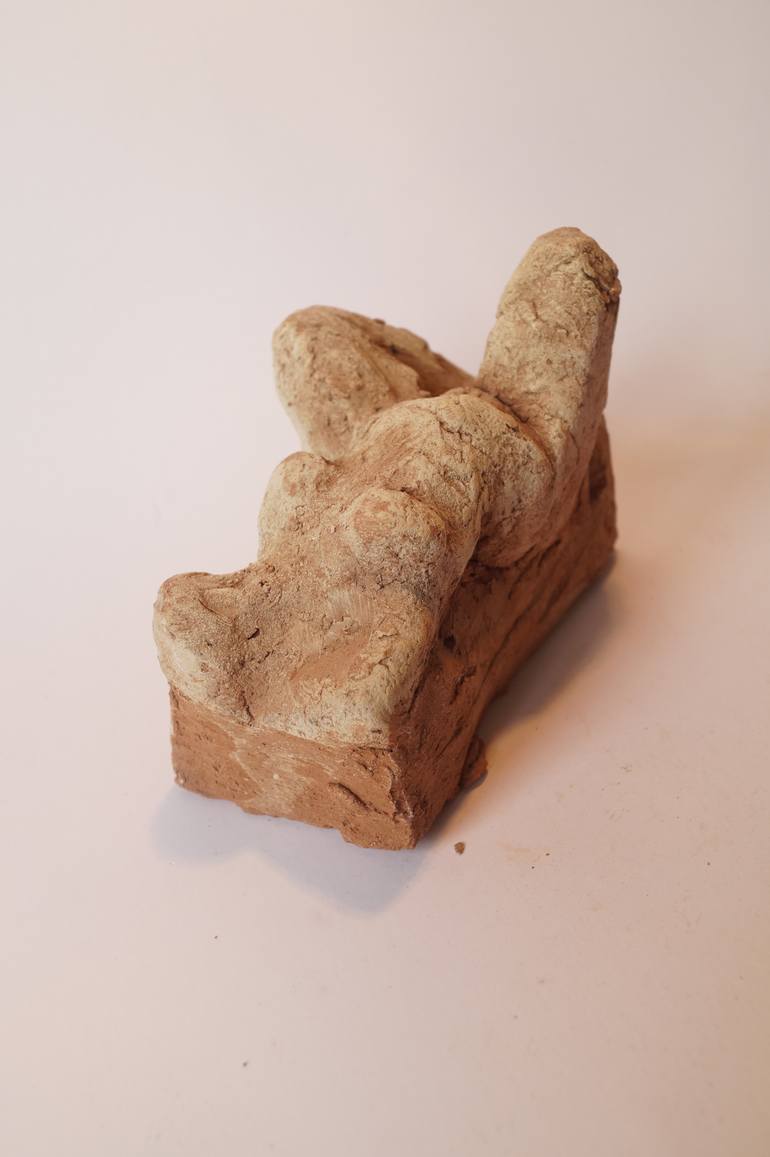 Original Figurative Nude Sculpture by Inge Polstra