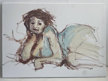 Original Nude Painting by Inge Polstra