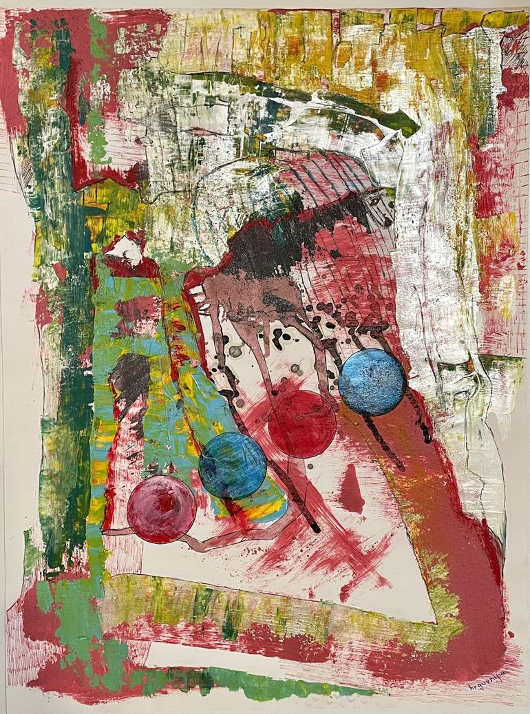 Print of Abstract Drawings by Humberto Guanipa