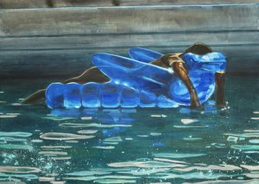 Print of Seascape Paintings by Daria Bernadeta Novotna