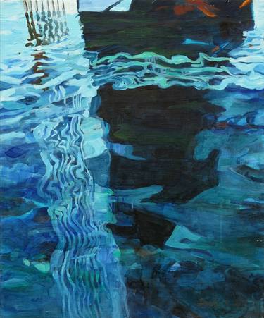 Print of Figurative Water Paintings by Daria Bernadeta Novotna