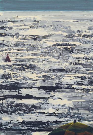 Print of Water Paintings by Daria Bernadeta Novotna
