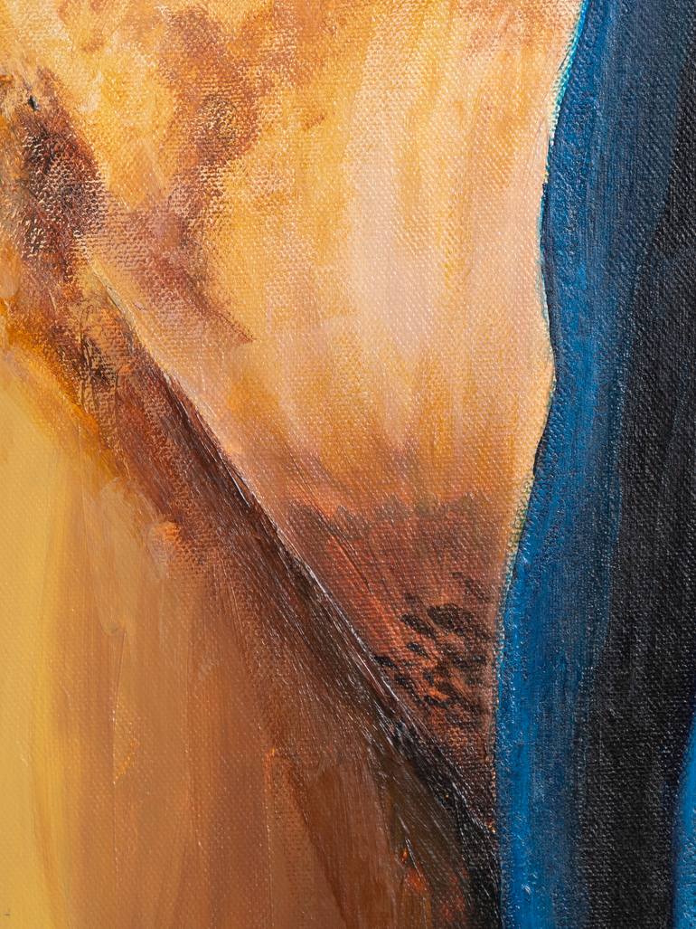 Original Abstract Women Painting by Francesc Josep Vicente Blanco