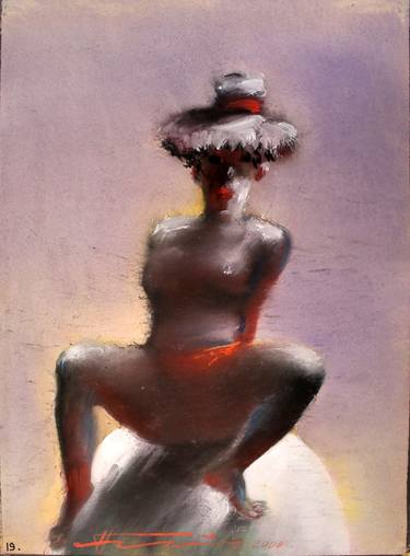 Print of Cubism Erotic Paintings by Nicolay Prokopenko
