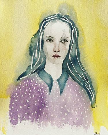 Print of Portrait Paintings by Ilenia Madaro