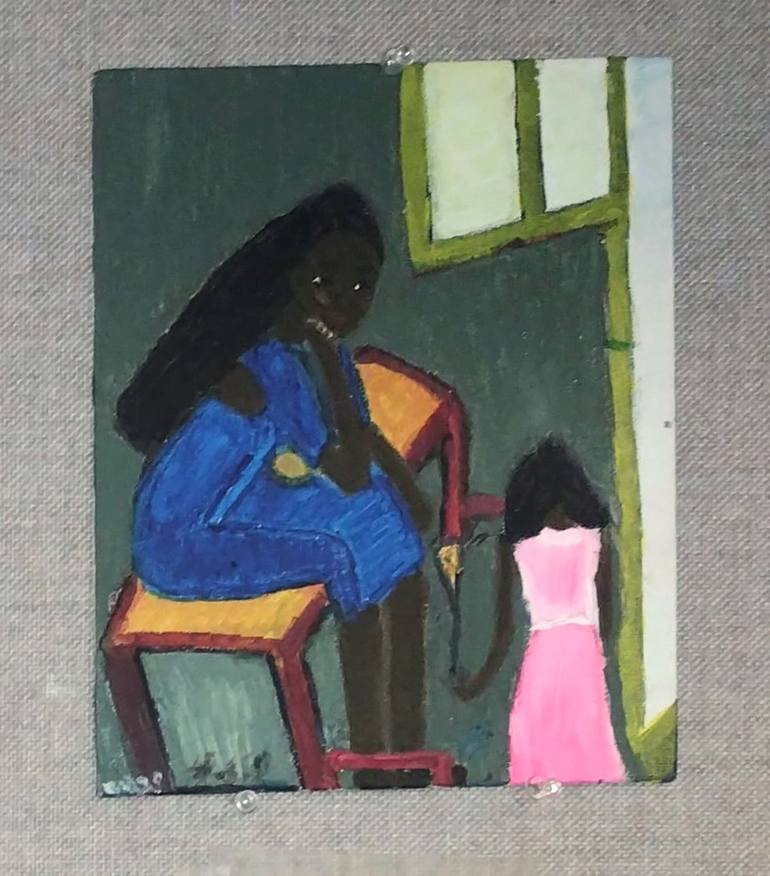 Print of Art Deco Children Paintings by Nirva Mas