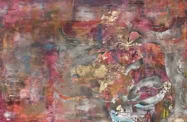 Original Abstract Expressionism Abstract Paintings by Rajan Seth