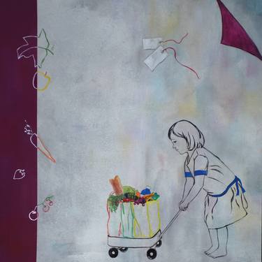 Print of Children Paintings by Loredana Albanese