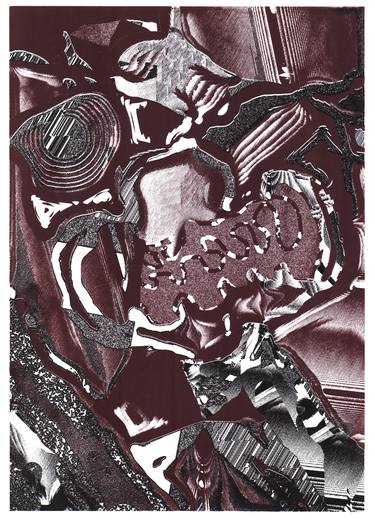 Print of Abstract Printmaking by Mahmoud Ismail