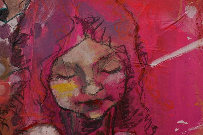 Original Expressionism Language Painting by Juan Bernardez