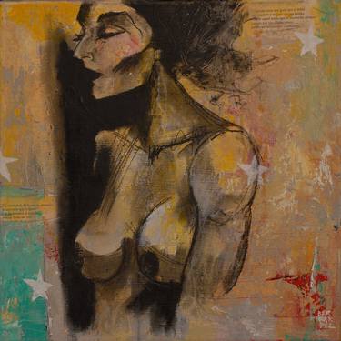 Original Expressionism Women Paintings by Juan Bernardez